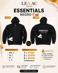 ESSENTIALS Negro Zip | Fear of God