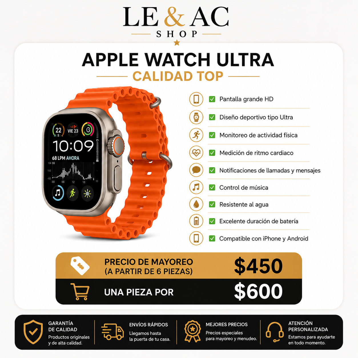 Apple Watch Ultra – Calidad Top