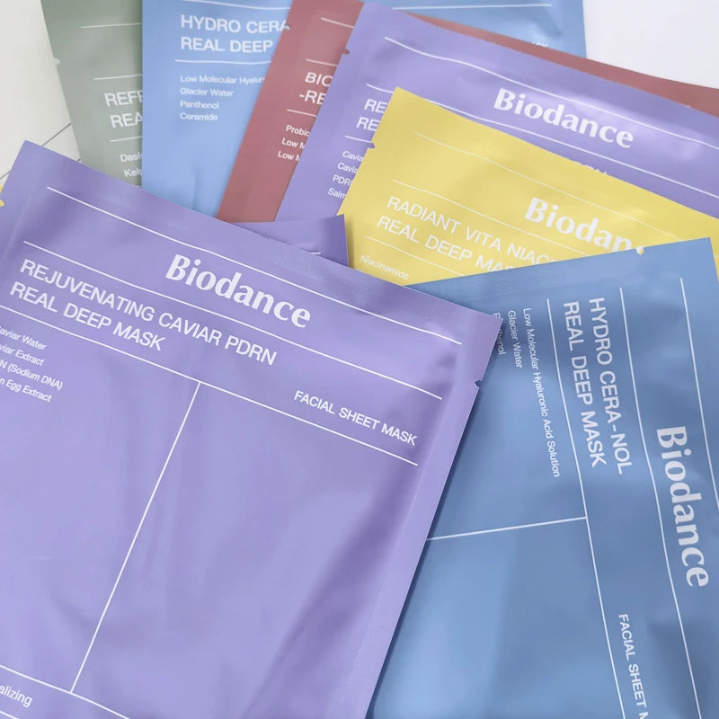Mascarilla Facial Bio Collagen Deep Repair | Hidratación Intensiva