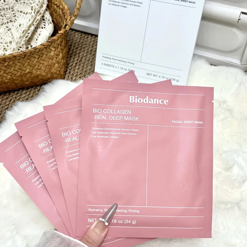 Mascarilla Facial Bio Collagen Deep Repair | Hidratación Intensiva