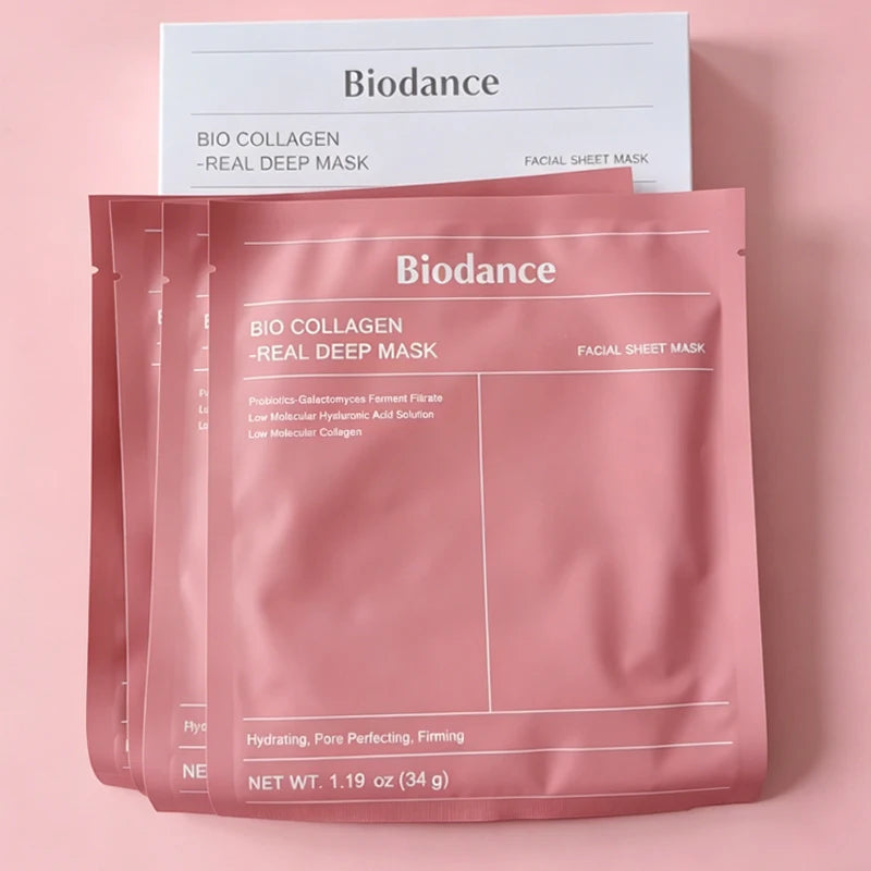 Mascarilla Facial Bio Collagen Deep Repair | Hidratación Intensiva