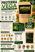 PROTERRA VEGA | Proteína Vegetal 500 g